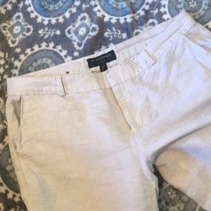 Banana republic linen trousers